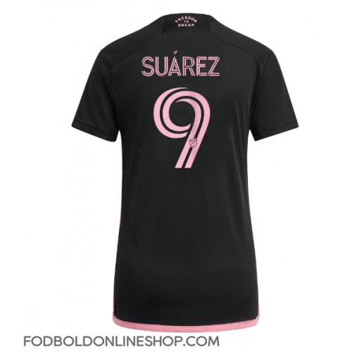 Inter Miami Luis Suarez #9 Udebanetrøje Dame 2024-25 Kortærmet